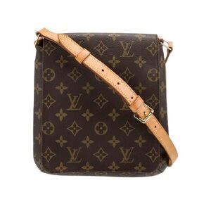 Louis Vuitton Coated Canvas Musette Salsa LV Monogram Vintage